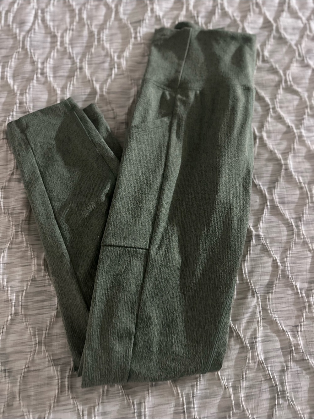 REI Forest Green High-Rise Leggings